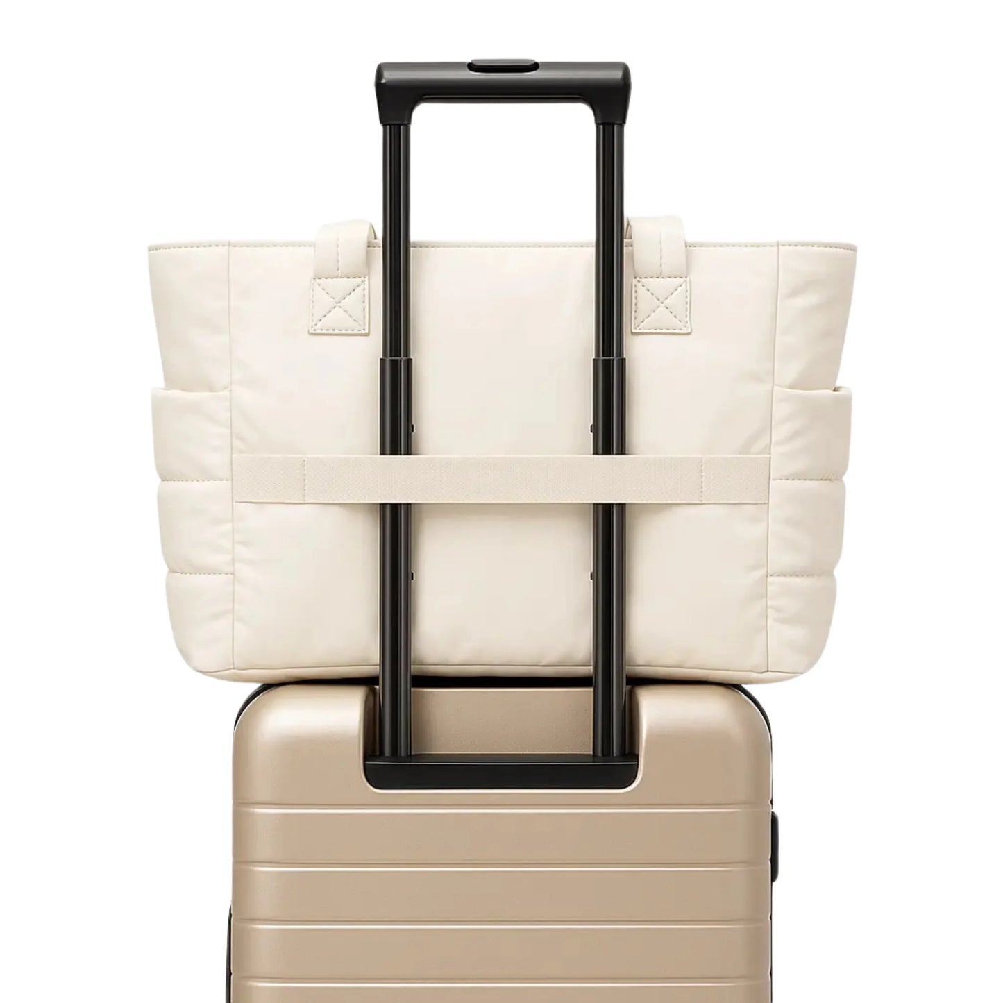Cloudy - Puffer Tote Bag
