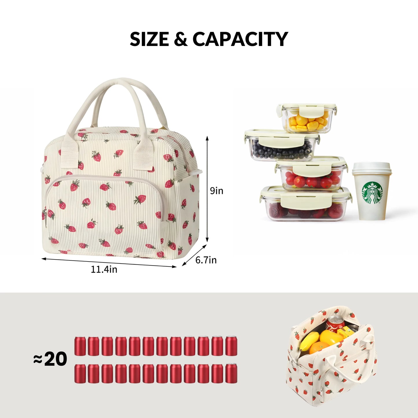 Mealpak - The Roomiest Lunch Bag