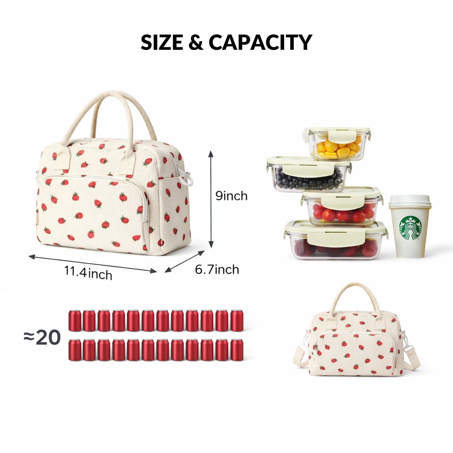 Mealpak - The Roomiest Lunch Bag