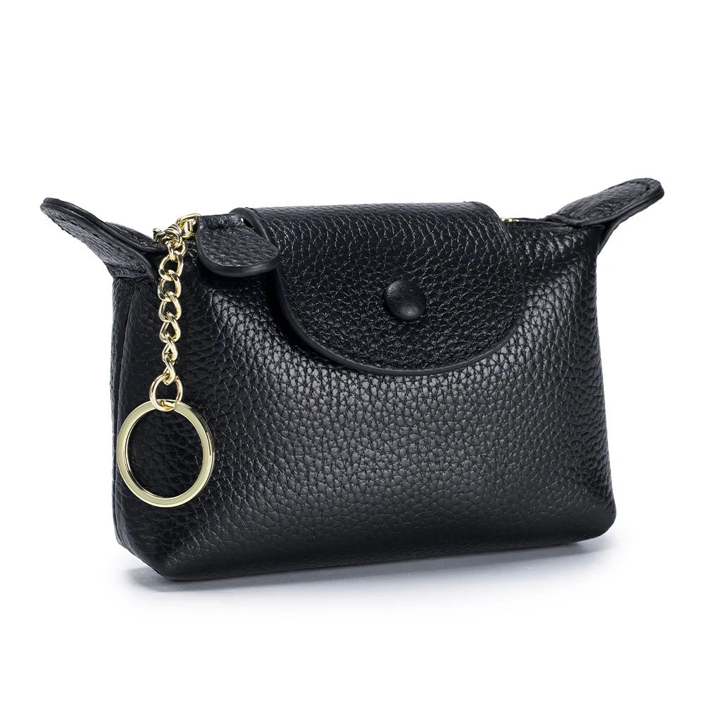 Leather Purse - Bag Charm